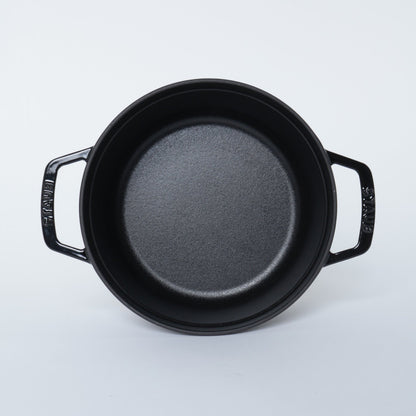 ピコ・ココット ラウンド 22cm シャイニーブラック