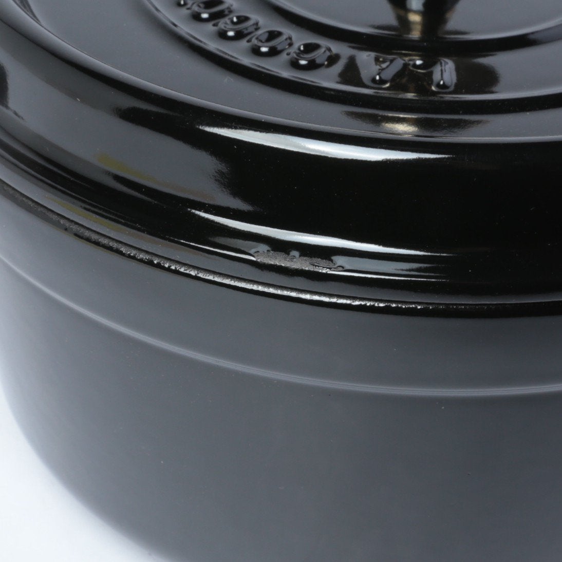 ストウブ ココット ラウンド シャイニーブラック 22cm - ピコ