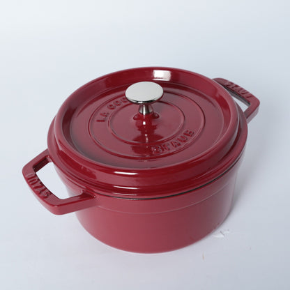 ピコ・ココット ラウンド 20cm ボルドー