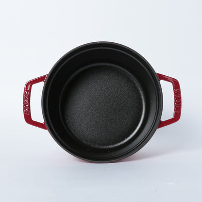 ピコ・ココット ラウンド 20cm ボルドー