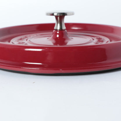 ピコ・ココット ラウンド 22cm ボルドー