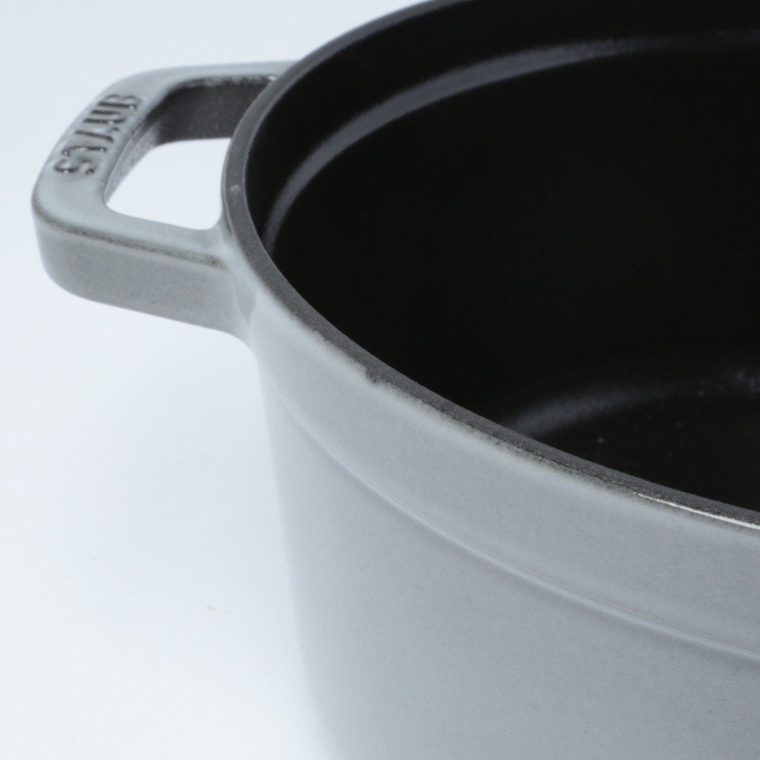 ピコ・ココット ラウンド 24cm グレー