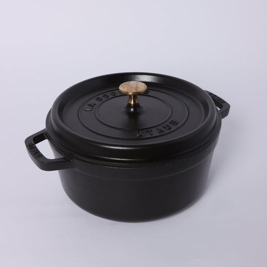 ピコ・ココット ラウンド 24cm ブラック