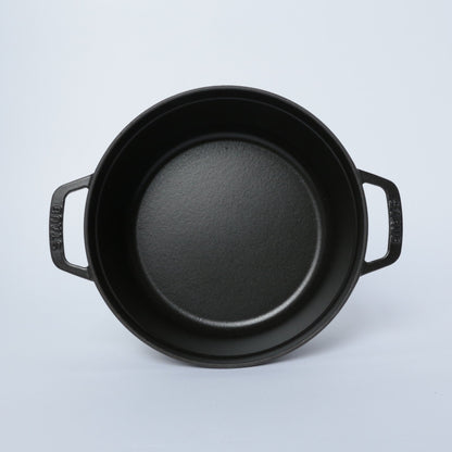 ピコ・ココット ラウンド 24cm ブラック