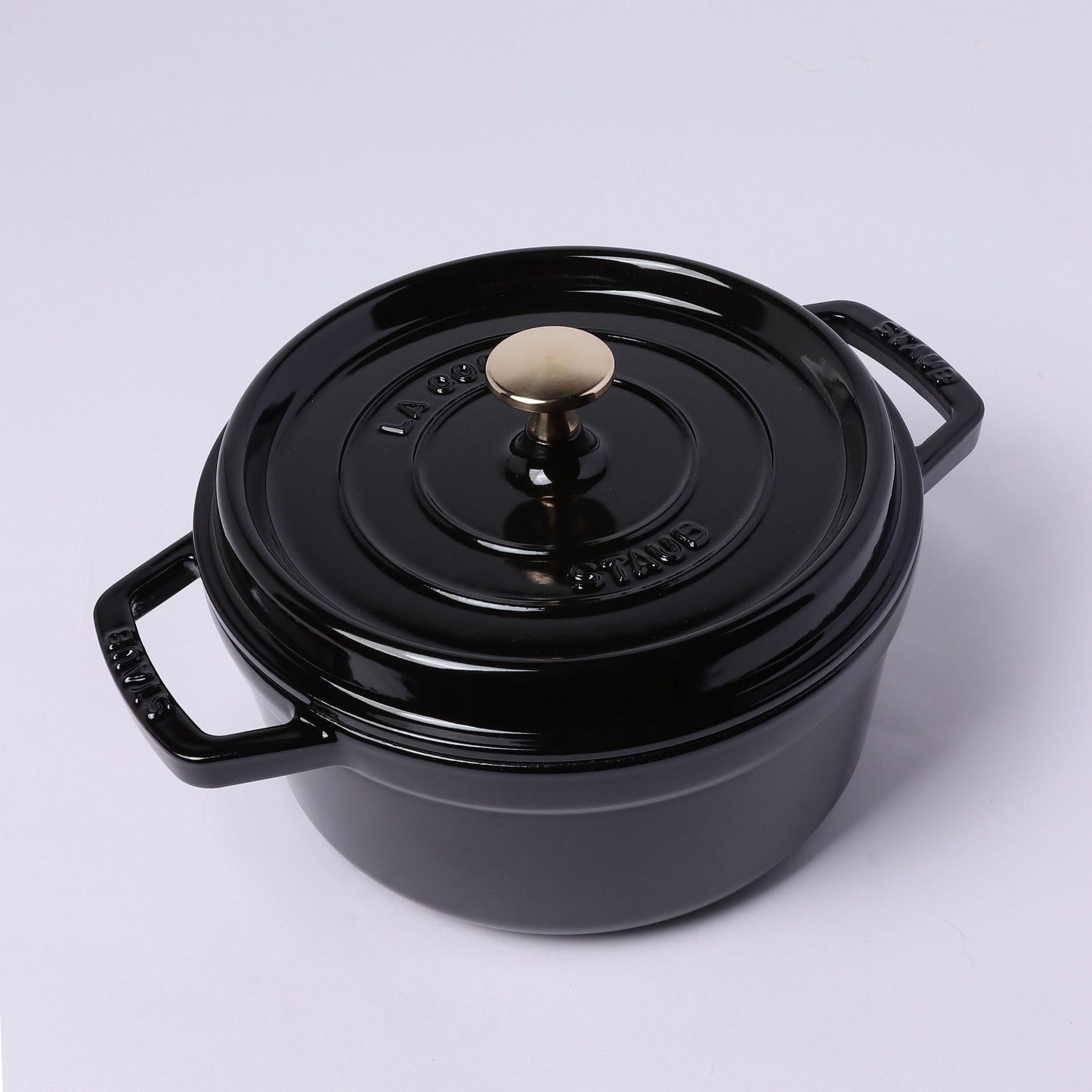 ピコ・ココット ラウンド 22cm シャイニーブラック