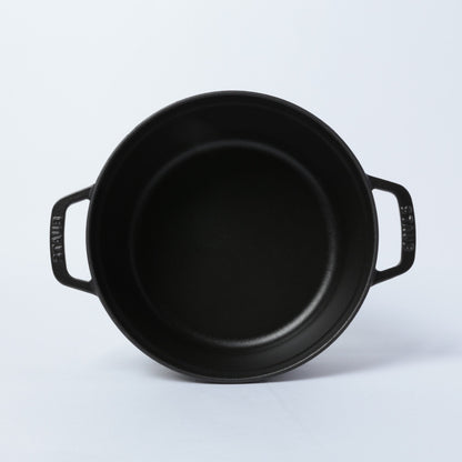 ピコ・ココット ラウンド 24cm ブラック