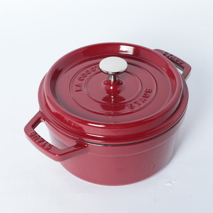 ピコ・ココット ラウンド 20cm ボルドー