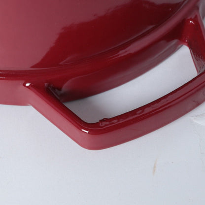 ピコ・ココット ラウンド 20cm ボルドー