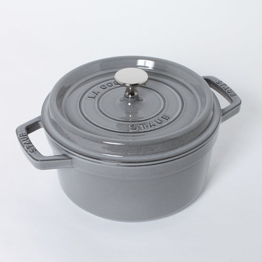 ピコ・ココット ラウンド 20cm グレー