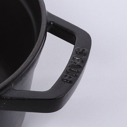 ピコ・ココット ラウンド 22cm ブラック