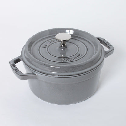 ピコ・ココット ラウンド 20cm グレー