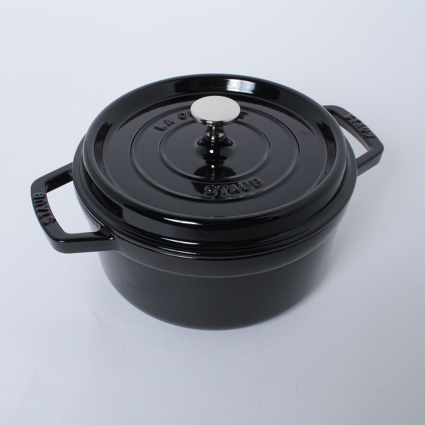 ピコ・ココット ラウンド 22cm シャイニーブラック