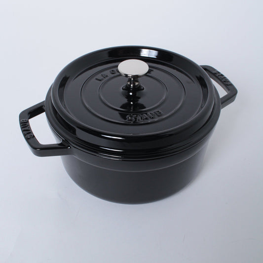 ピコ・ココット ラウンド 22cm シャイニーブラック