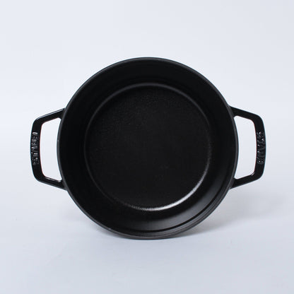 ピコ・ココット ラウンド 22cm シャイニーブラック