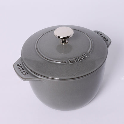 ラ・ココット de GOHAN 16cm グレー