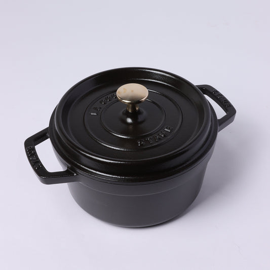 ピコ・ココット ラウンド 20cm ブラック