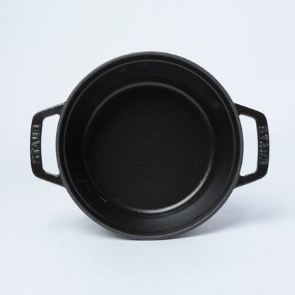 ピコ・ココット ラウンド 18cm ブラック