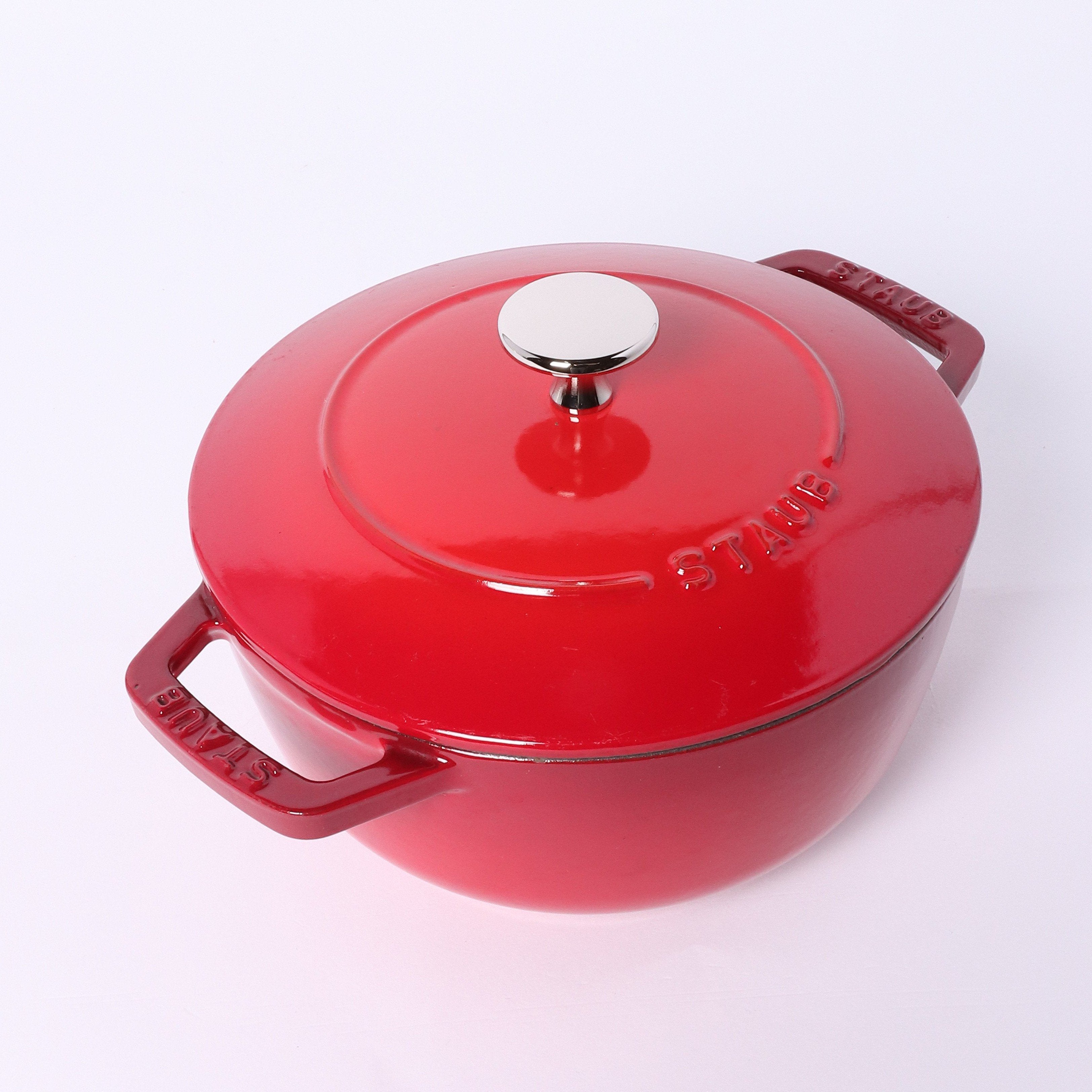 STAUB | ピコ・ココット ラウンド 22cm ボルドー | 鋳物ホーロー – ReLIKE