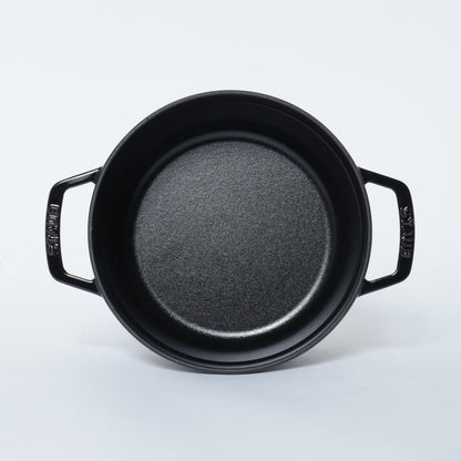 ピコ・ココット ラウンド 22cm シャイニーブラック