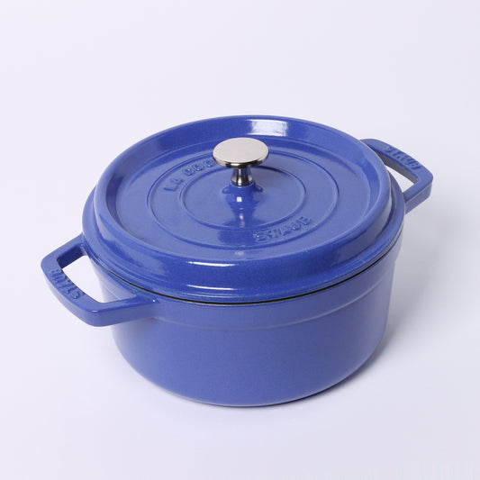 ピコ・ココット ラウンド 22cm ブルーベリー