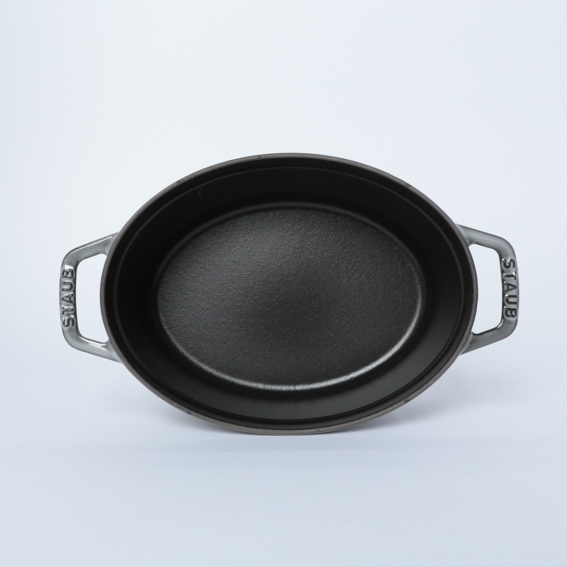 STAUB | ピコ・ココット オーバル 23cm グレー | 鋳物ホーロー