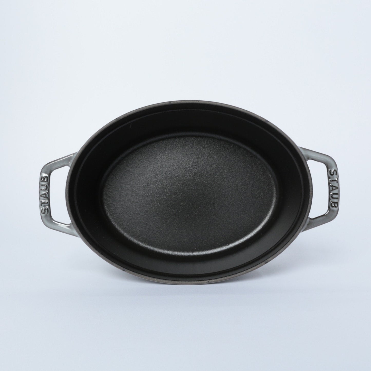 ピコ・ココット オーバル 23cm グレー