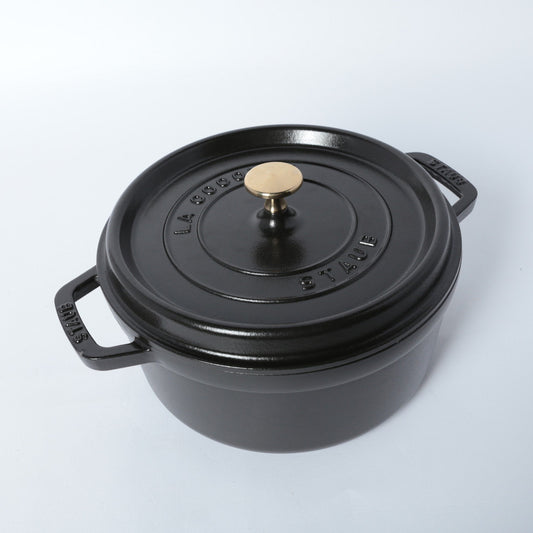 ピコ・ココット ラウンド 24cm ブラック