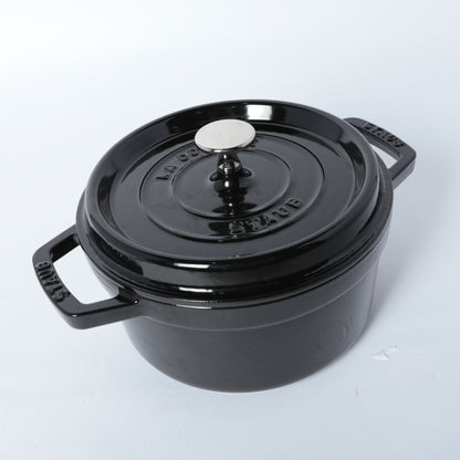 ピコ・ココット ラウンド 20cm シャイニーブラック