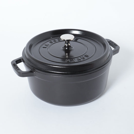 ピコ・ココット ラウンド 24cm ブラック