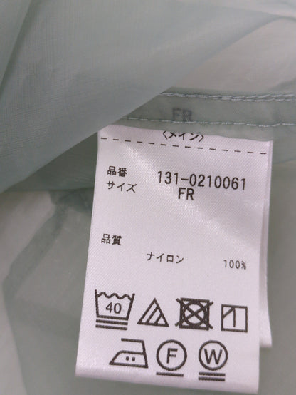 オーガンジーシースルーシャツ