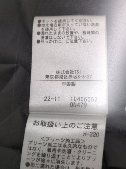 フラワープリントティアードプリーツスカート