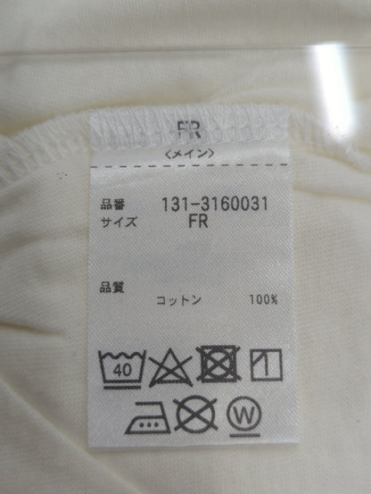ロゴプリントリンガーTシャツ