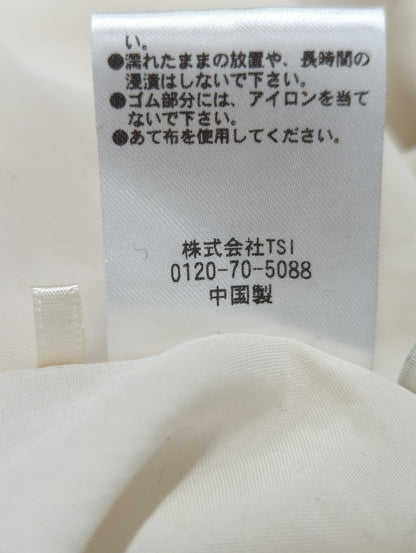 Wフリルリボンブラウス