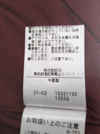 [洗える]割繊デシンギャザースカート