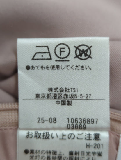 ウエストラインタックワイドパンツ