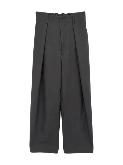 <セットアップ対応>タックセミワイドパンツ