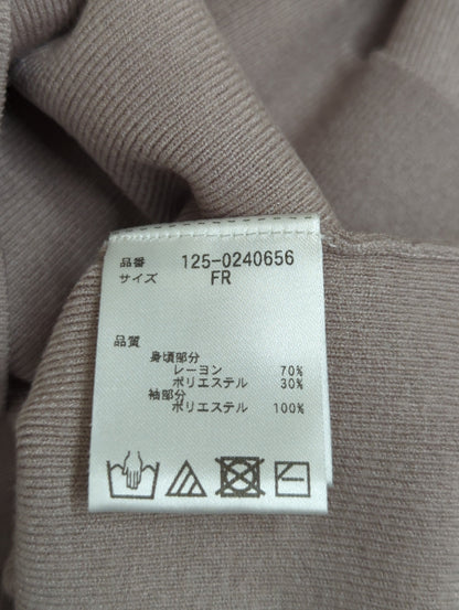 【田中 みな実さん着用 美人百花10月号掲載商品】シアーパフニットアップ