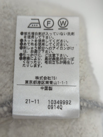 ロゴ刺繍ビッグスウェット