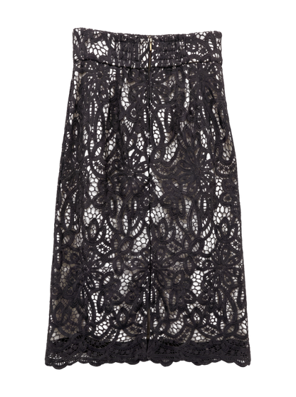 【道重さゆみさん着用 美人百花4月号掲載商品】ギュピールレーススカート