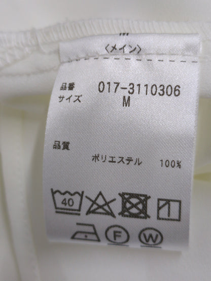 ジョーゼットフリルヨークブラウス