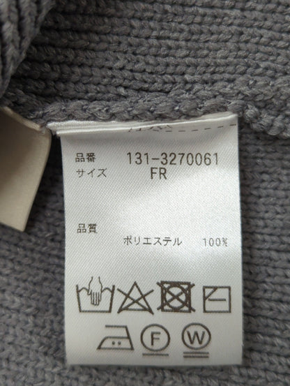 ランタンスリーブニットカーディガン