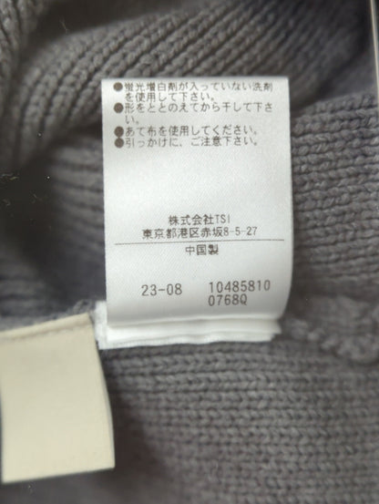 ランタンスリーブニットカーディガン
