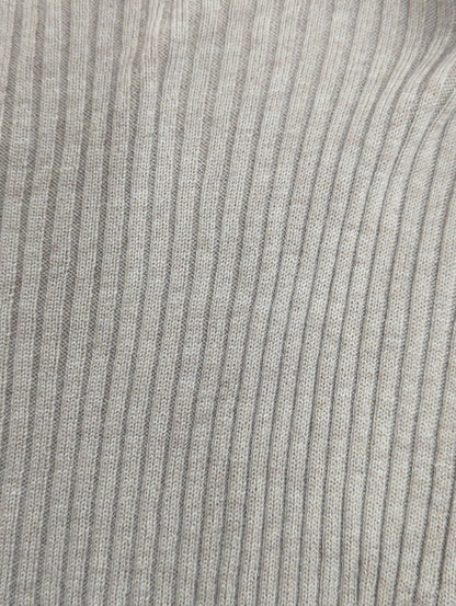 ボトルネックボリュームスリーブニット