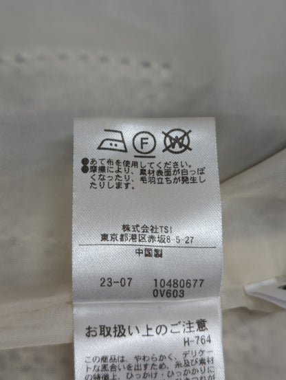 オンブレチェックナロースカート