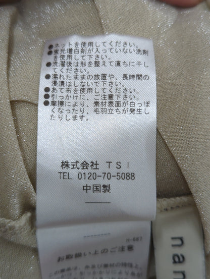 ラメシアーカットトップス