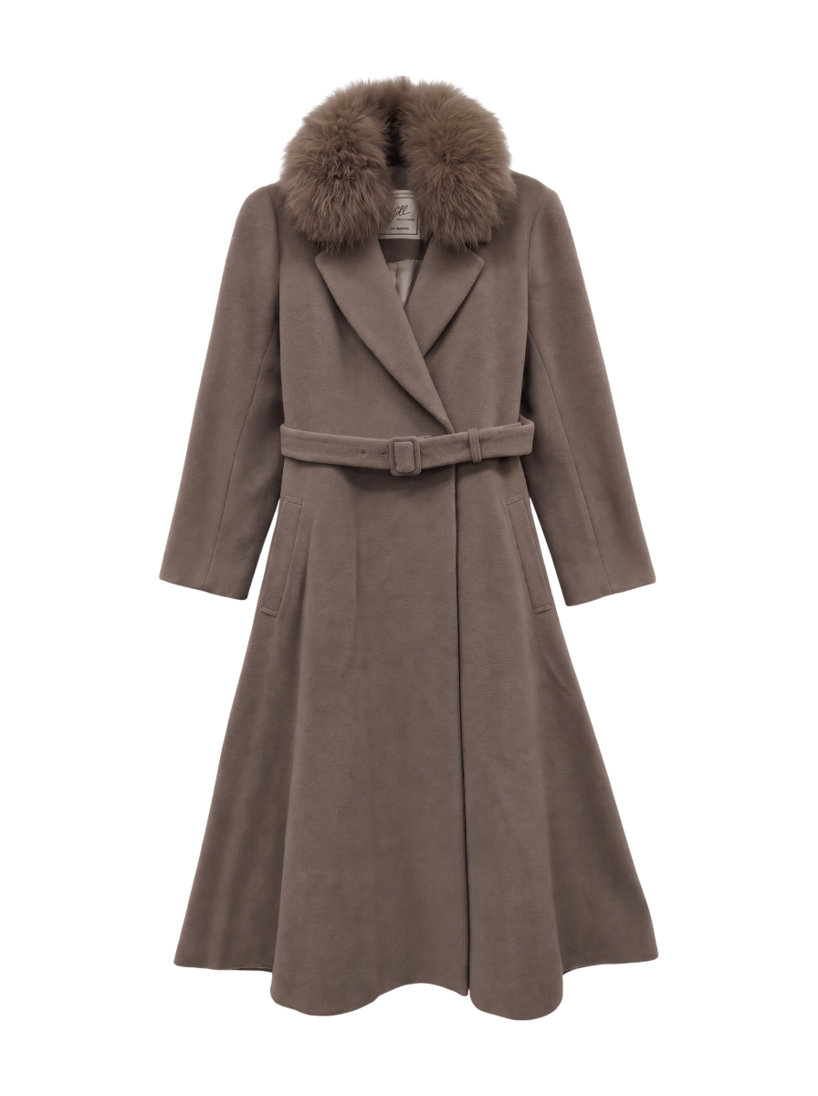 【道重さゆみさん着用 美人百花12月号掲載商品】ライトモッサドレスコート
