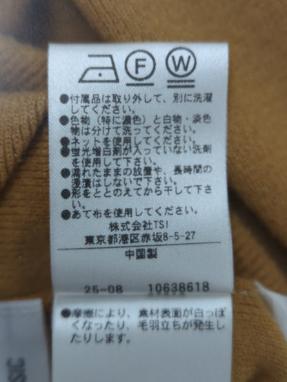 【Oggi掲載】2wayカラーニットジャケット