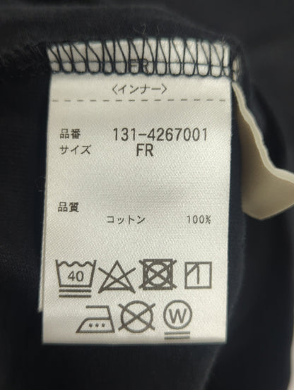 チュール×ロゴTシャツ