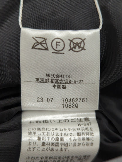中綿ショートブルゾン
