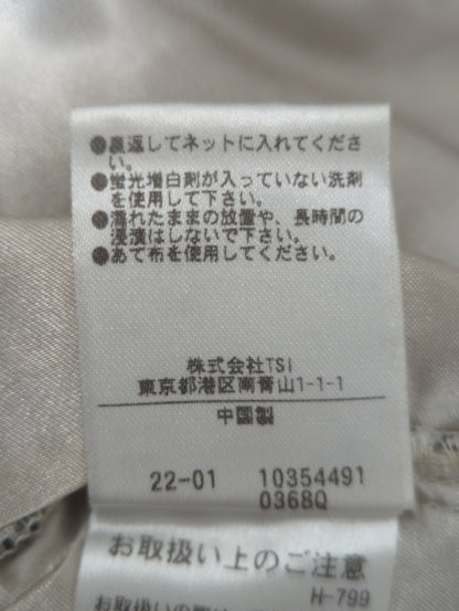 バイカラーギュピールレース